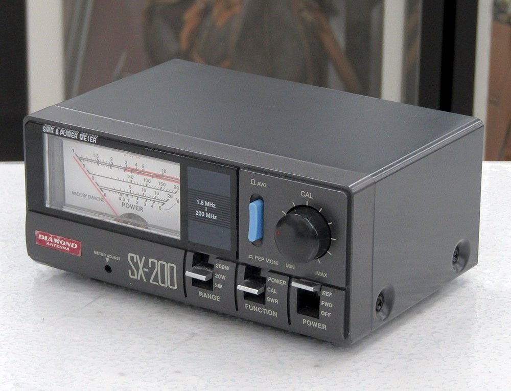 第一電波工業 ダイヤモンドアンテナ SX - 200 1.8~200MHz 通過形SWR・パワー計 パワーメーター - 安心保証・業界最安値の販売 福助